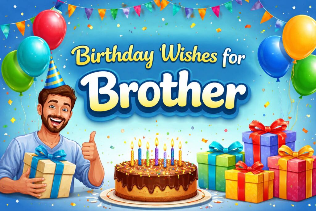 Birthday Wishes for Brother